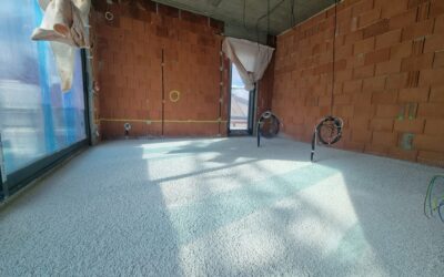 Izolace podlahy Thermowhite – tekutý polystyren